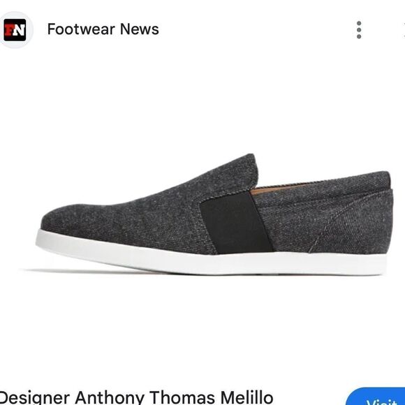 ATM Anthony Tomas Melillo slip shoes with rubber soleon Tejano New size 7